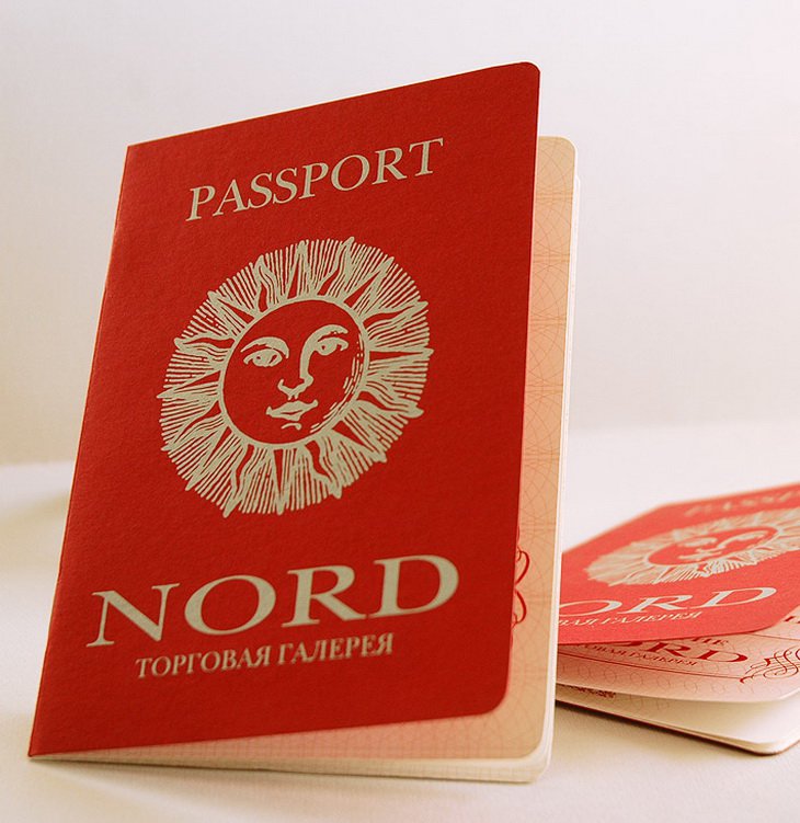 Дизайн приглашения в форме паспорта фото 145